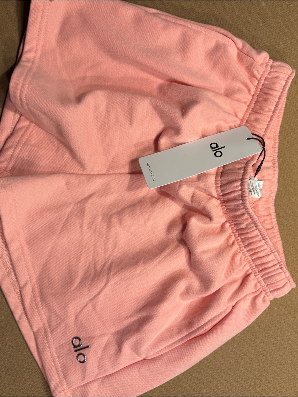 ALO Yoga Pink Women's Athletic High-Rise Shorts